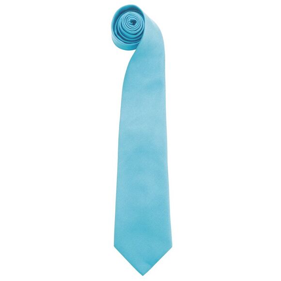 Premier Mens Fashion Colors Work Clip On Tie (Pack of 2) / Turquoise